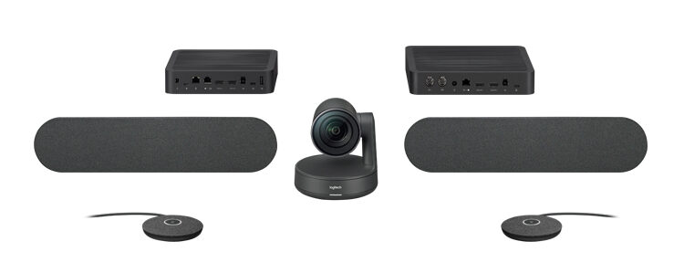 Logitech Rally Plus 4K Bütünleşik USB Web Video Konferans Sistemi