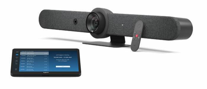 Logitech Rally BAR 4K ve Tap Touch Bütünleşik ByodUSB/Teams/ZoomRooms Web Video Konferans Sistemi